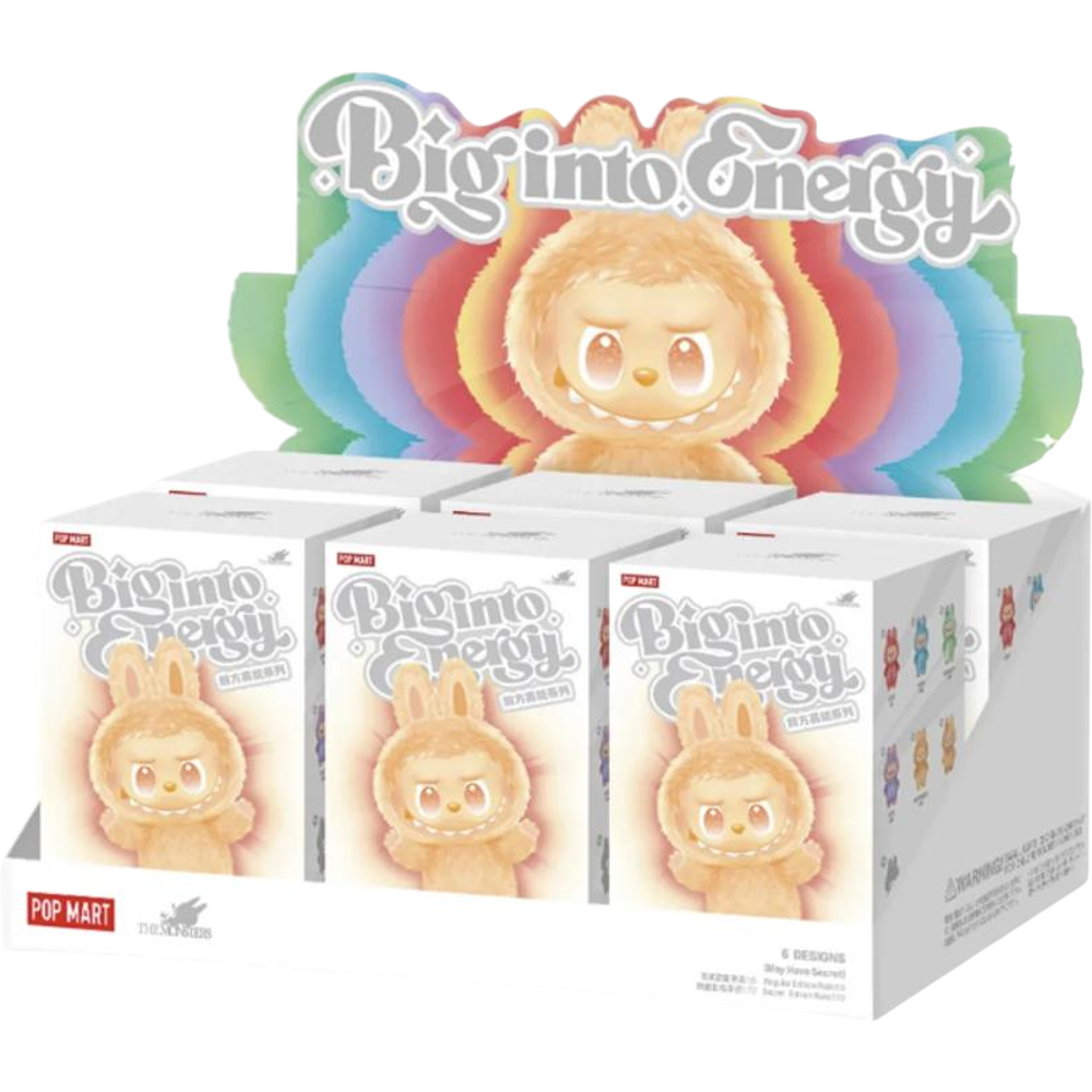 LIMIT = 1 PER CUSTOMER | Labubu The Monsters Big Into Energy Blind Box - 6 PACK