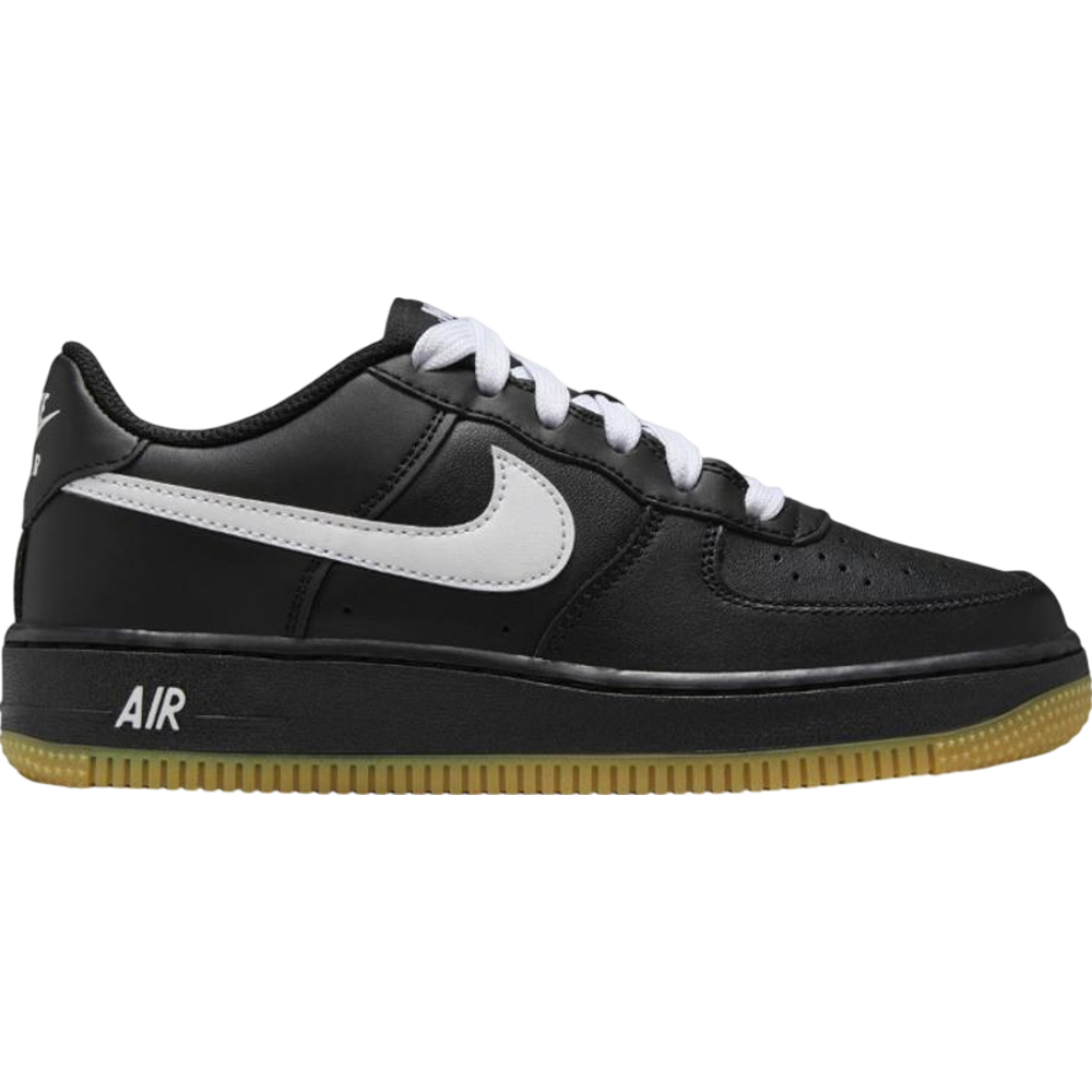 Nike Air Force 1 LV8 Black Gum Light Brown White (GS)