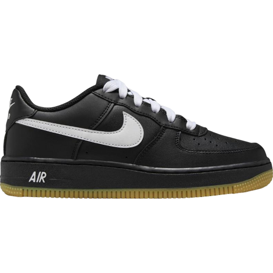 Nike Air Force 1 LV8 Black Gum Light Brown White (GS)